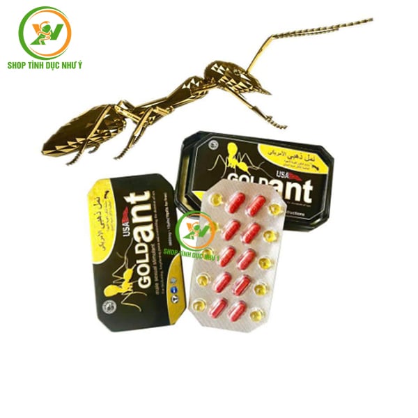 Thuốc tăng cường sinh lý nam GOLD Ant USA dạng viên