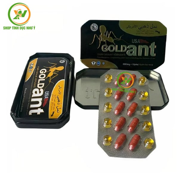 Thuốc tăng cường sinh lý nam GOLD Ant USA dạng viên