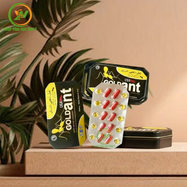 Thuốc tăng cường sinh lý nam GOLD Ant USA dạng viên