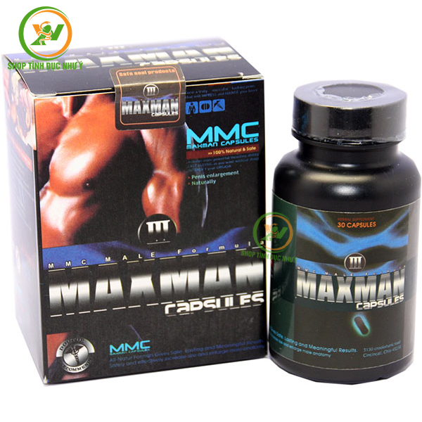 Thuốc tăng cường sinh lý nam Maxman II Capsules 60 viên