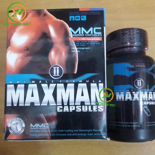 Thuốc tăng cường sinh lý nam Maxman II Capsules 60 viên