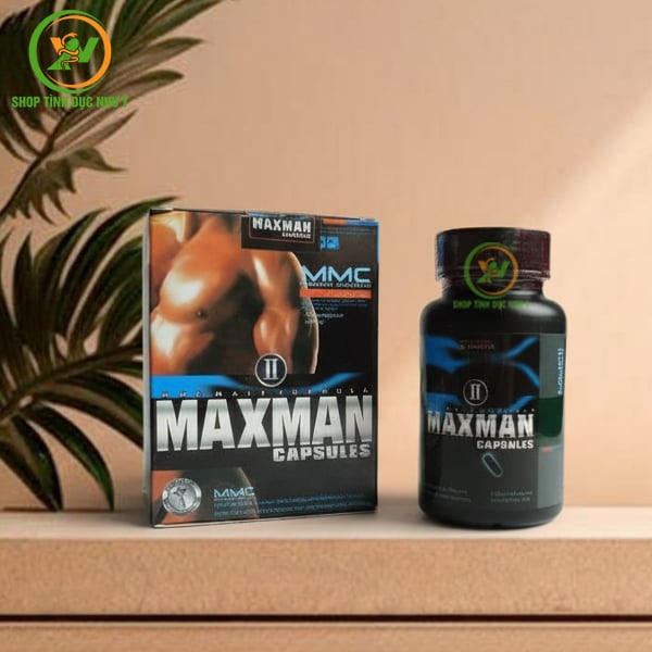 Thuốc tăng cường sinh lý nam Maxman II Capsules 60 viên