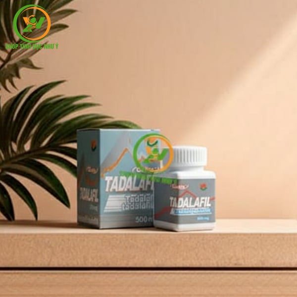 Thuốc tăng cường sinh lý nam Tadalafil 500mg dạng viên