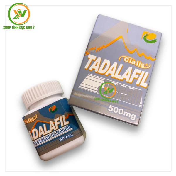 Thuốc tăng cường sinh lý nam Tadalafil 500mg dạng viên