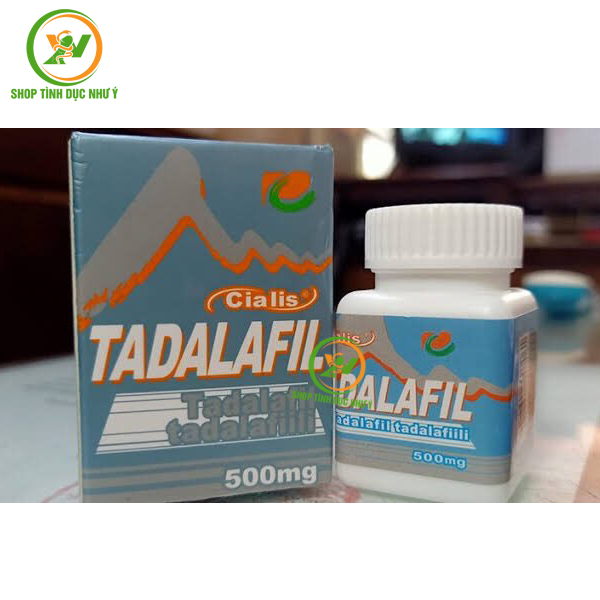 Thuốc tăng cường sinh lý nam Tadalafil 500mg dạng viên