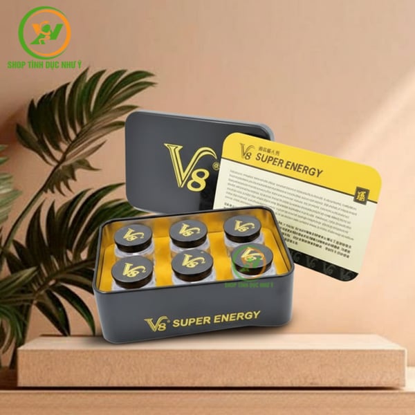 Thuốc tăng cường sinh lý nam V8 Super Energy