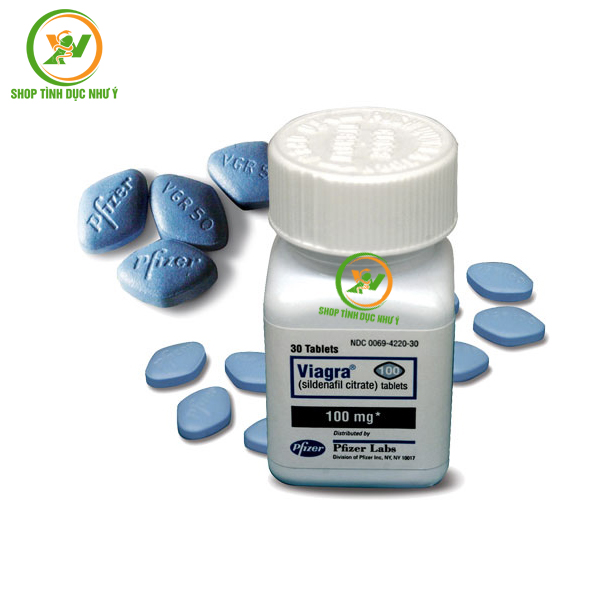 Thuốc tăng cường sinh lý nam Viagra dạng viên 100mg