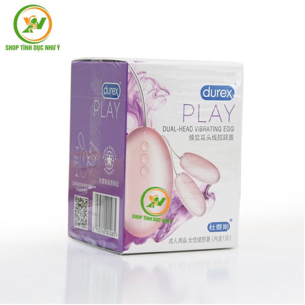 Trứng rung 2 đầu Durex Dual-Head cao cấp 12 tần số rung
