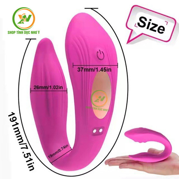 Trứng rung 2 đầu Enjoy điều khiển từ xa kiểu dáng sang trọng