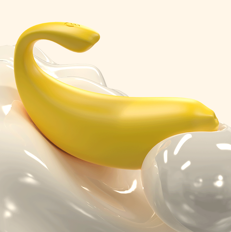 Trứng rung ngụy trang hình quả chuối S-Hande Naughty Banana