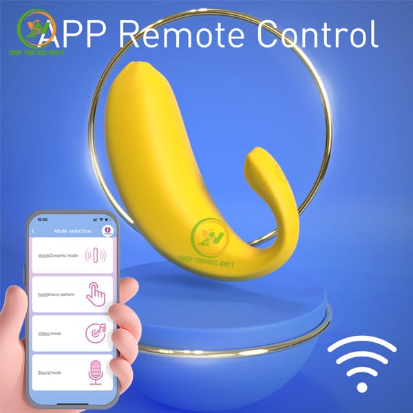 Trứng rung ngụy trang hình quả chuối S-Hande Naughty Banana