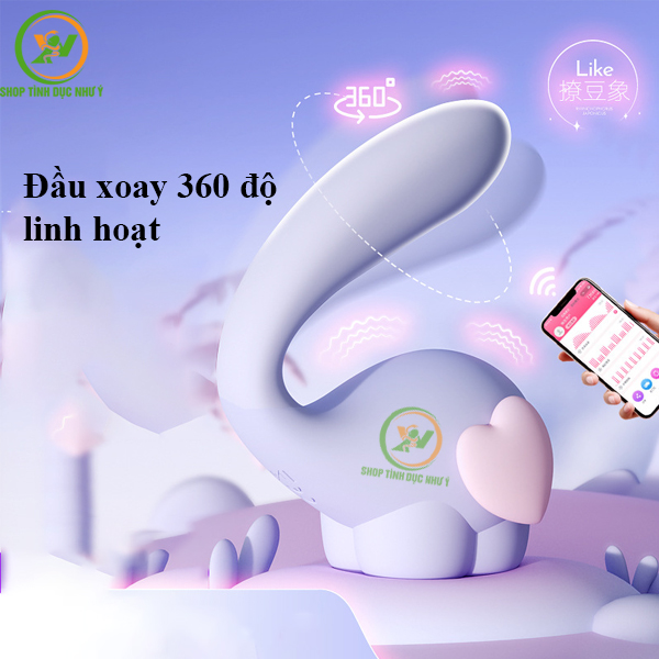Trứng rung tình yêu ngụy trang đồ chơi hươu cao cổ điều khiển APP