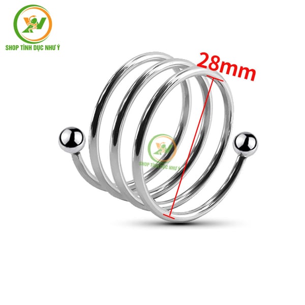Vòng đeo dương vật inox không bi tăng khoái cảm nhiều kích cỡ