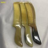  Lược sừng trâu chuôi vát Mnistore, bền đẹp, gỡ rối, giúp tóc suôn mượt tự nhiên 