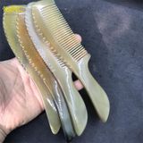  Lược sừng trâu chuôi vát Mnistore, bền đẹp, gỡ rối, giúp tóc suôn mượt tự nhiên 