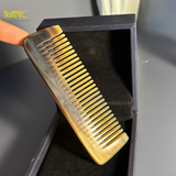  Lược sừng trâu hình chữ nhật, giúp tóc suôn mượt, chắc khỏe, thư giãn hiệu quả 