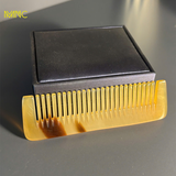  Lược sừng trâu hình chữ nhật, giúp tóc suôn mượt, chắc khỏe, thư giãn hiệu quả 