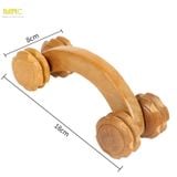  Cây Lăn Massage Toàn Thân 4 Bánh Gai Đa Năng Bằng Gỗ Thơm – Giải Pháp Chăm Sóc Sức Khỏe Tự Nhiên Tại Nhà 