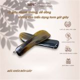  Móc khoá đón giày sừng trâu Mnistore, dòng bỏ túi kích thước 11-12cm, màu sắc ngẫu nhiên, giúp bạn xỏ giày nhanh chóng, dễ dàng mà không làm gãy, hỏng hay biến dạng form gót giày 