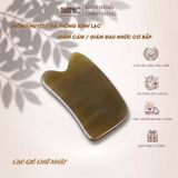  Dụng cụ cạo gió massage mặt hình chữ nhật Mnistore, kích thước 11cm - 13cm, giúp lưu thông khí huyết và thư giãn da mặt 