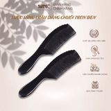  Lược sừng trâu chuôi trơn Mnistore màu sắc đen lưa kích thước 16cm đến 20cm - Lược Sừng Trâu Chải Tóc Thủ Công Từ Sừng Trâu Tự Nhiên 