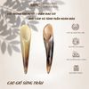  Dụng cụ cạo gió sừng trâu Mnistore, kích thước 16-30cm, hai màu sừng đen và trắng - giúp thông khí huyết, giải cảm, giảm đau nhức cơ, và tăng tuần hoàn máu 