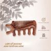  Lược Gỗ Đàn Hương Tự Nhiên mix lược Mnistore Kích Thước 11.5cm x 5.8cm - Giúp thư giãn, giảm căng thẳng, mệt mỏi và cải thiện lưu thông máu 