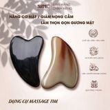  Dụng Cụ Massage Mặt Thương Hiệu Mnistore, Thiết Kế Kiểu Dáng Hình Tim, Kích thước 9–10cm, Độ Dày 4mm - 1cm, Giúp Nâng Cơ Mặt, Giảm Nọng Cằm Và Làm Thon Gọn Gương Mặt Tự Nhiên 
