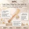  Lược Sừng Chuôi Trơn Mnistore màu sắc trắng lưa kích thước 16cm đến 20cm dày 3-11mm - Lược Chải Tóc Thủ Công Từ Sừng Trâu Tự Nhiên 20cm 
