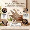  Lược Sừng Trâu Đa Năng Mnistore Kích Thước 11cm x 6cm Màu Sắc Trắng Lưa, Lược Chải Tóc Kết Hợp Massage Mặt, Massage Đầu, Cổ Vai Gáy & Day Huyệt Từ Sừng Trâu Tự Nhiên 