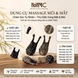  Dụng cụ massage mũi mắt sên dứa kích thước 3.5-6cm Màu sắc bất kỳ, Dùng để cải thiện lưu thông máu, giảm mỏi mắt, bọng mắt, và hỗ trợ nâng cơ mặt 