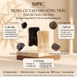  Dụng cụ cạo gió massage mặt hình chữ nhật Mnistore, kích thước 11cm - 13cm, giúp lưu thông khí huyết và thư giãn da mặt 