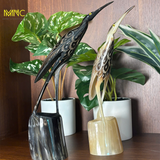  Tượng Điêu Khắc Sừng Trâu Hình Con Cò – Tác Phẩm Thủ Công Nghệ Thuật Độc Đáo & Đầy Ý Nghĩa 