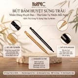  Bút bi bấm huyệt sừng trâu Mnistore kích thước 15cm dùng bấm các huyệt trên toàn cơ thể giúp tuần hoàn và lưu thông máu 