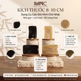  Dụng cụ cạo gió massage mặt hình chữ nhật Mnistore, kích thước 11cm - 13cm, giúp lưu thông khí huyết và thư giãn da mặt 
