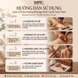  Lược gỗ đàn hương Massage Kinh Tuyến toàn thân bằng gỗ đàn hương hình gạc hươu, Giúp kích thích tuần hoàn máu và đả thông kinh lạc da đầu, hỗ trợ giảm đau đầu và căng thẳng. 