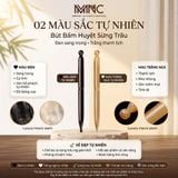 Bút bi bấm huyệt sừng trâu Mnistore kích thước 15cm dùng bấm các huyệt trên toàn cơ thể giúp tuần hoàn và lưu thông máu 