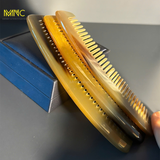  Lược sừng trâu hình chữ nhật, giúp tóc suôn mượt, chắc khỏe, thư giãn hiệu quả 