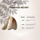  Bộ Massage Mặt Gồm Guasha Nâng Cơ & Cày Bi Mnistore Chế Tác Từ Sừng Trâu, Kích Thước 9-11cm, Độ Dày 4mm-1cm, Dụng Cụ Massage Vừa An Toàn Và Vừa Mang Lại Cảm Giác Thư Giãn 