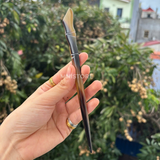  Trâm sừng tự nhiên trạm khắc tinh xảo kích thước 17-18cm – Tôn Vinh Vẻ Đẹp Thuần Khiết Từ Thiên Nhiên 