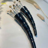  Dụng cụ đay huyệt diện chẩn 5 bi sừng trâu, giúp lưu thông máu, thư giãn, giảm căng thẳng 