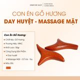  Dụng Cụ Day Ấn Huyệt Én Chất Liệu Gỗ Hương Tự Nhiên, Kích Thước 9-14cm, Dòng Sản Phẩm Giúp Day Huyệt, Massage Cổ Vai Gáy, Tay Chân 