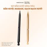  Bút bi bấm huyệt sừng trâu Mnistore kích thước 15cm dùng bấm các huyệt trên toàn cơ thể giúp tuần hoàn và lưu thông máu 
