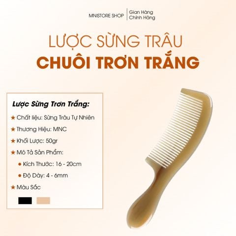 Lược Sừng Trâu