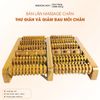  Bàn Lăn Massage Chân Bằng Gỗ, Kích Thước 24cm - 29cm, Giúp thư giãn, giảm căng thẳng và mệt mỏi, cải thiện lưu thông máu và hỗ trợ giảm đau mỏi chân 