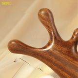  Lược gỗ đàn hương Massage 4in1 Cao Cấp Mnistore, Chất Liệu 100% Gỗ Tự Nhiên, kích thước 3,7cm x 7cm x 10cm, massage mũi - tay chân - cổ vai gáy - da đầu, nhỏ gọn hiệu quả 