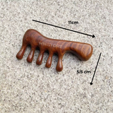  Bộ Lược Gỗ Đa Năng Cơ Thể Kinh Tuyến Massage Lược Hươu Sừng Hình Răng Rộng Lược Châm Cứu Trị Liệu Tuần Hoàn Máu Chống Tĩnh Điện 