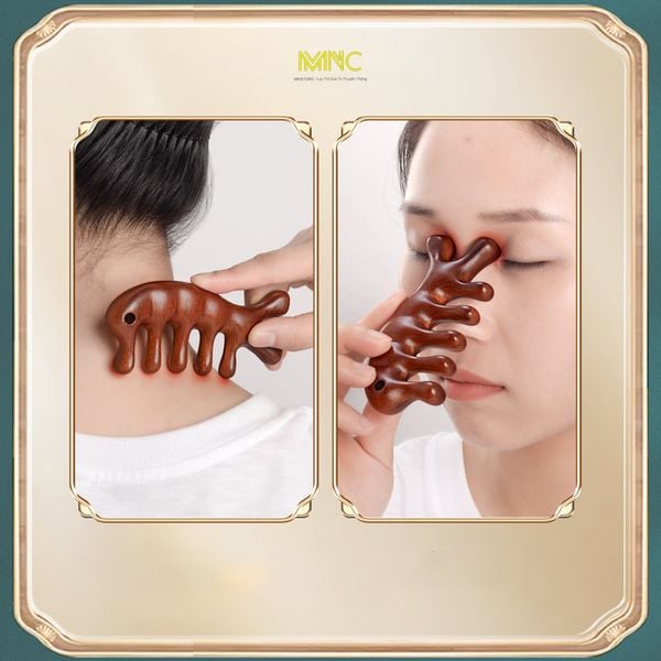 Hướng dẫn kỹ thuật massage kinh tuyến bằng Lược Gỗ chuẩn Đông Y