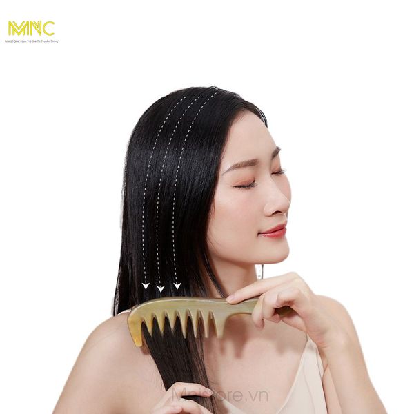 Hướng Dẫn Sử Dụng Lược Chải Tóc Massage Sừng Trâu Đúng Cách