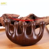  Bộ Lược Gỗ Đa Năng Cơ Thể Kinh Tuyến Massage Lược Hươu Sừng Hình Răng Rộng Lược Châm Cứu Trị Liệu Tuần Hoàn Máu Chống Tĩnh Điện 